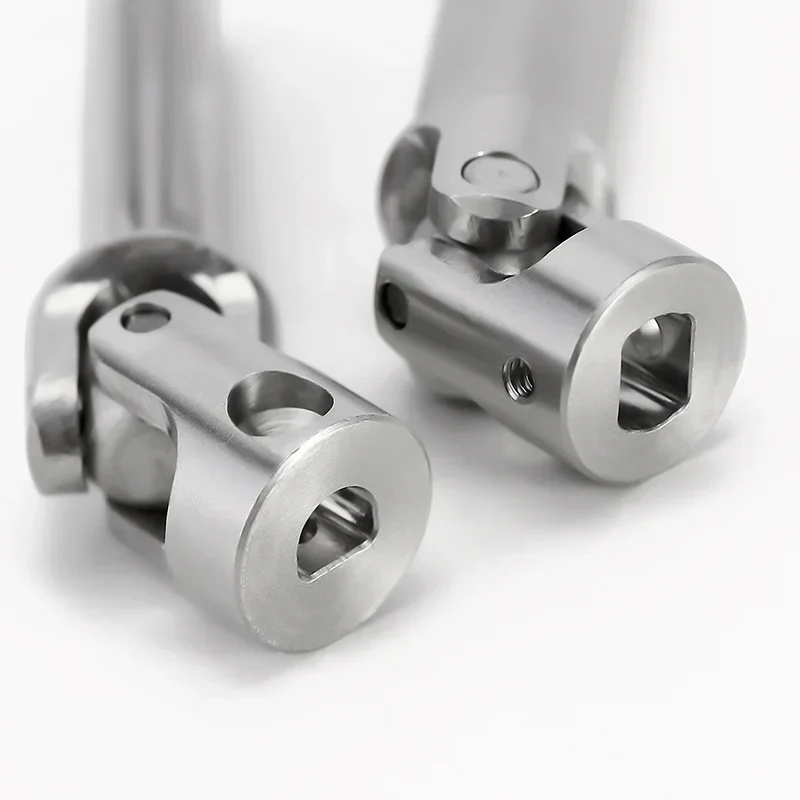 INJORA 1 pcs Stainless Steel Drive Shaft for 1/18 TRX4M Mods - Image 9