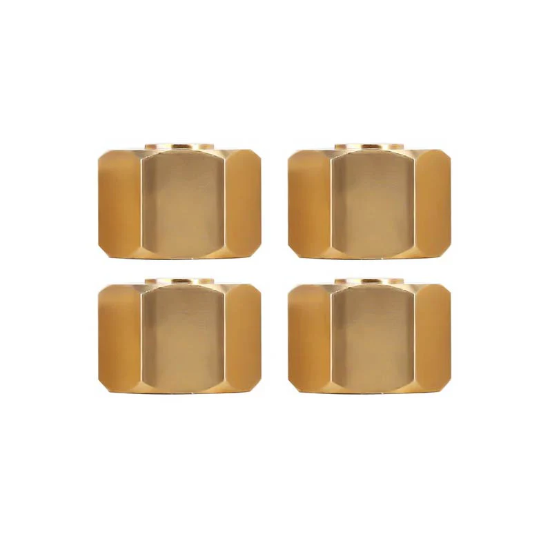 INJORA Brass Wheel Hex Hub 9mm For 1/10 RC Crawlers 1/18 UTB18 - Image 4