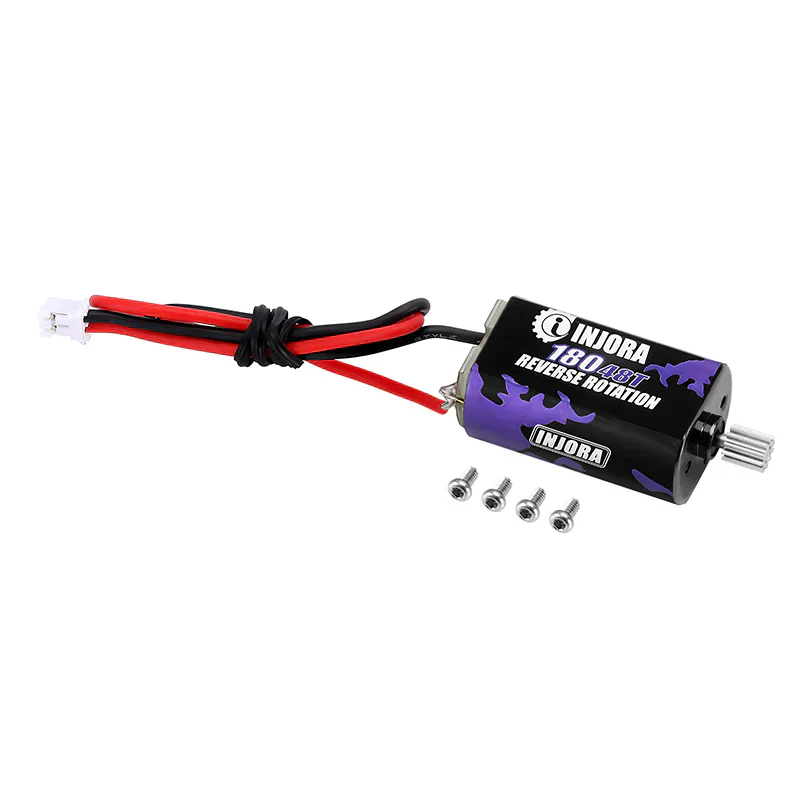 INJORA 180 Brushed 48T Motor with Steel Pinion for 1/18 HPI Venture 18 - Image 6