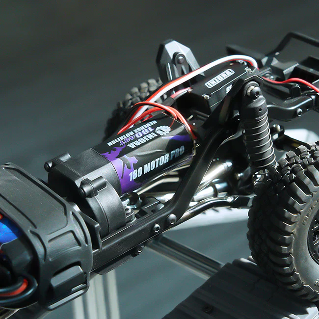 INJORA 180 PRO Brushed 48T Purple Motor with Steel Pinion for 1/18 TRX4M (INM11) - Image 8