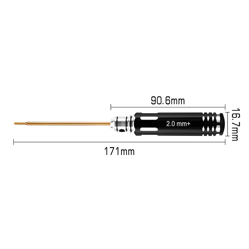INJORA 2.0mm+ Phillips Screwdriver 3.0mm Hex Nut Driver for 1/30 Axial SCX30 - Image 4