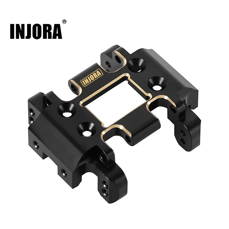 INJORA 21g Brass Skid Plate Transmission Mount For 1/18 Redcat Ascent18