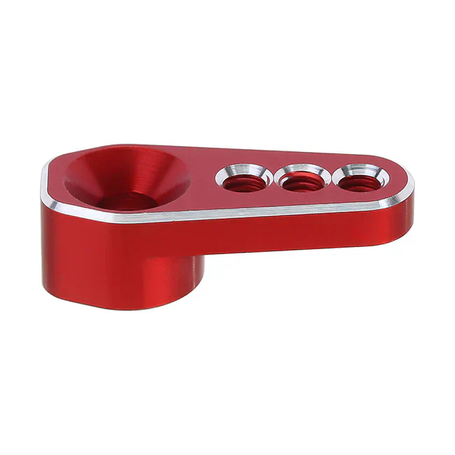 INJORA 25T Aluminum Servo Arm Horn for 1/18 TRX4M Stock Servo (4M-12) - RED - Image 4
