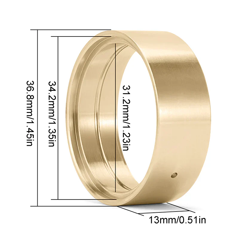 INJORA 27g/Pcs Brass Inner Rings For INJORA 1.3" Wheels - Image 9