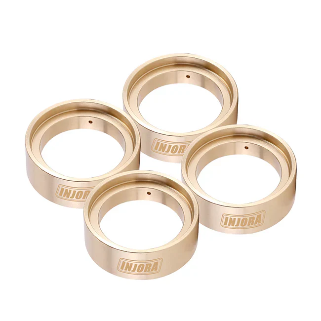 INJORA 29g/pcs Brass Inner Rings for 1/18 TRX4M 1.0 Stock Tires (4) (4M-23) - Image 5