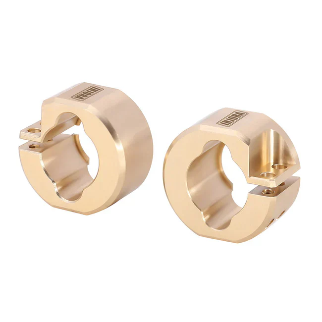 INJORA 2PCS 14g/pcs Brass Rear Axle Counterweights for 1/18 TRX4M - Image 3