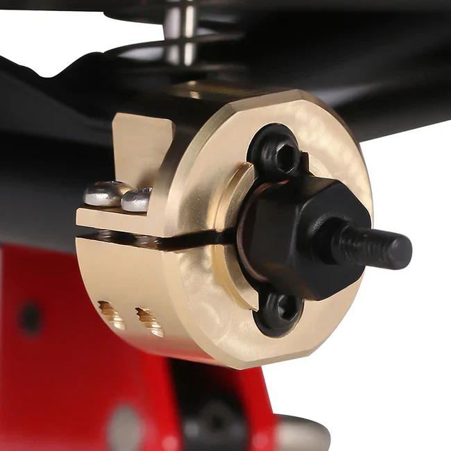 INJORA 2PCS 14g/pcs Brass Rear Axle Counterweights for 1/18 TRX4M - Image 4