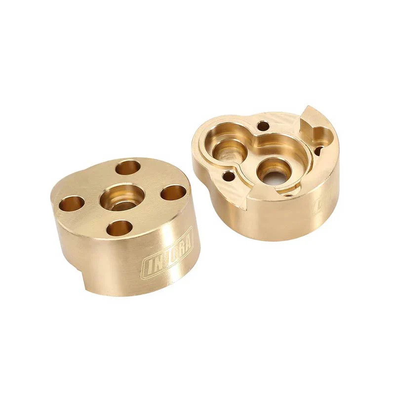 INJORA Brass Outer Portal Housing Covers For FCX24 Rear Axle - Image 2
