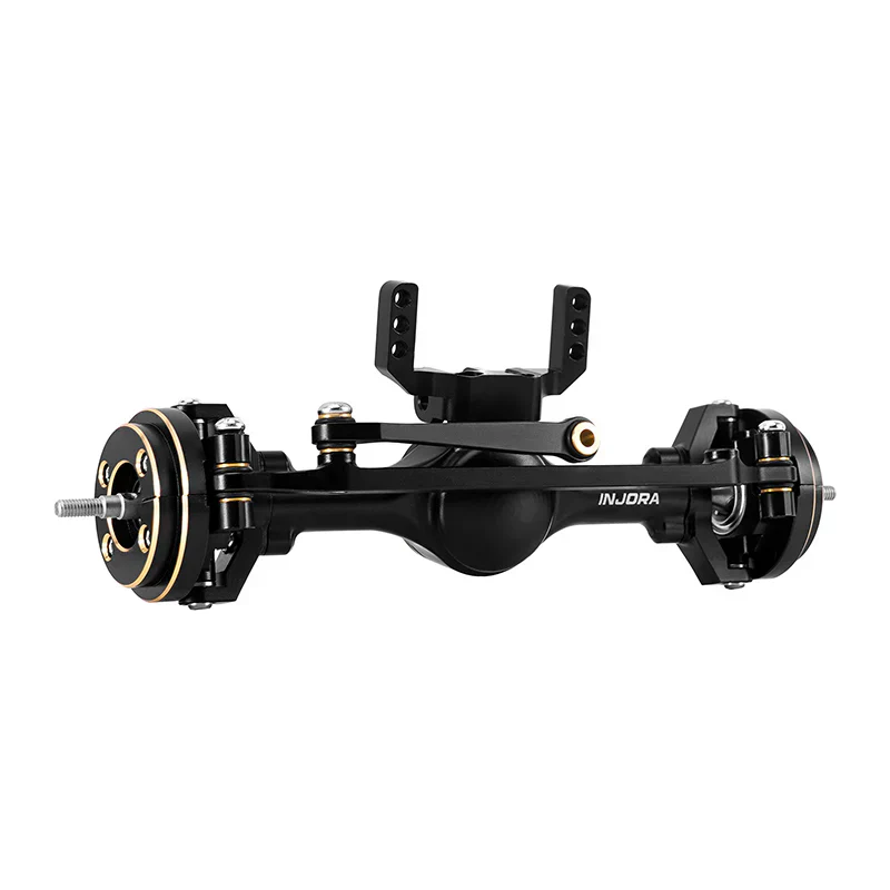 INJORA +4mm Planet Axles with Brass Steering Knuckles for 1/18 TRX4M - Image 2
