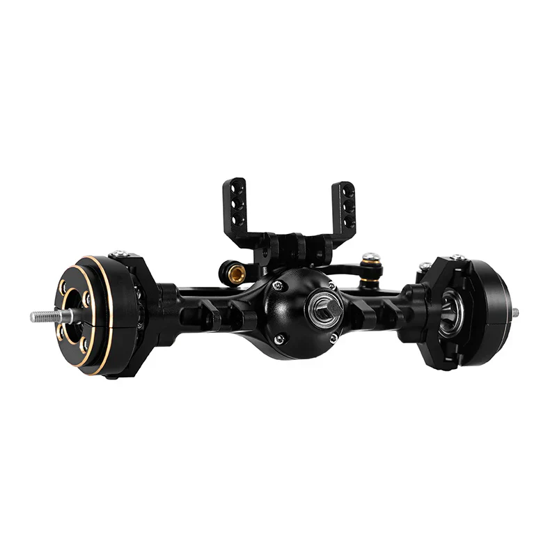INJORA +4mm Planet Axles with Brass Steering Knuckles for 1/18 TRX4M - Image 3