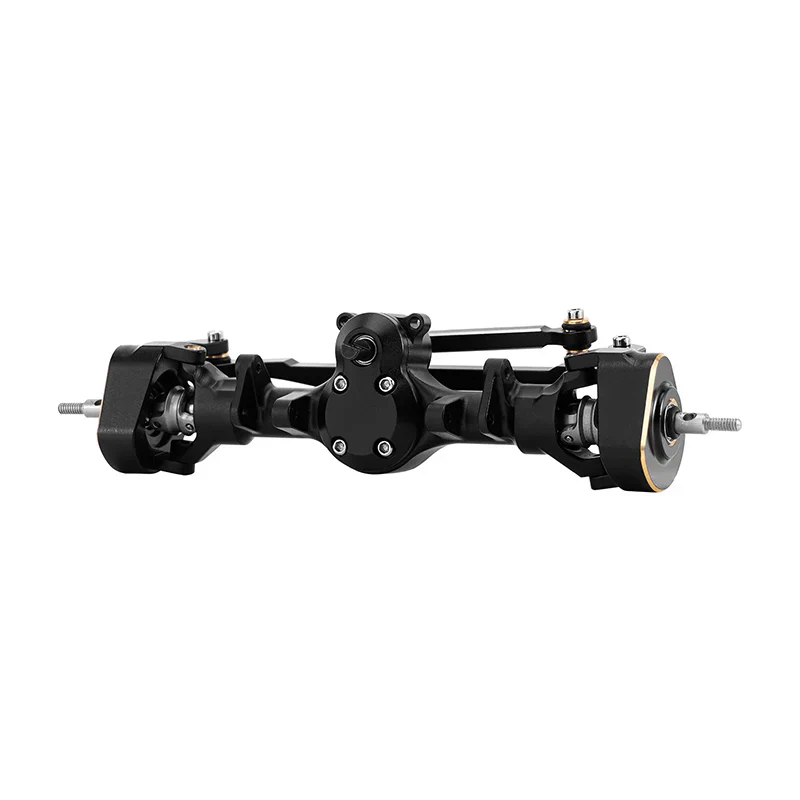 INJORA +4mm Planet Axles with Double Joint Shafts & Brass Steering Knuckles for 1/24 Axial SCX24 - Image 14