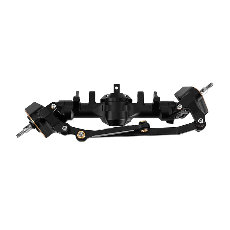 INJORA +4mm Planet Axles with Double Joint Shafts & Brass Steering Knuckles for 1/24 Axial SCX24 - Image 9