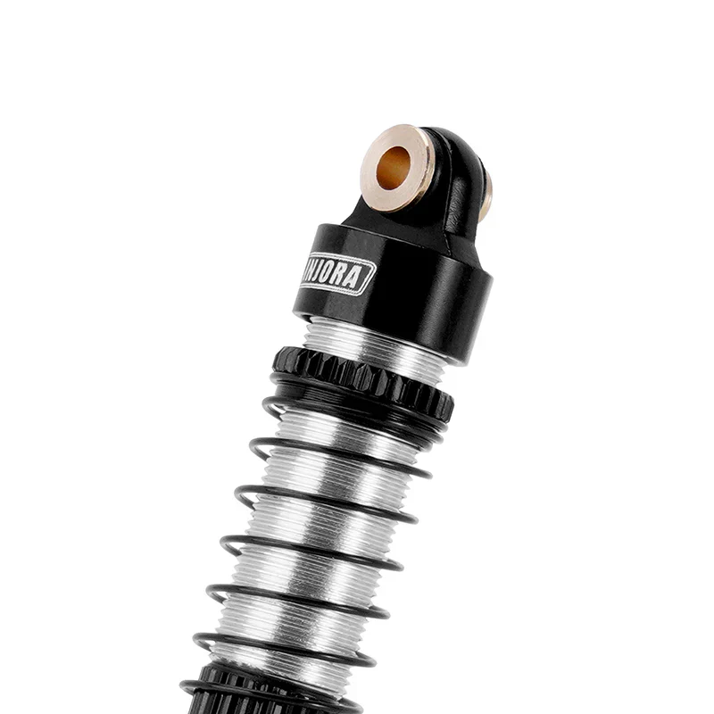 INJORA 59mm Long Threaded Oil Shocks For 1/18 Redcat Ascent18 - BLACK - Image 4
