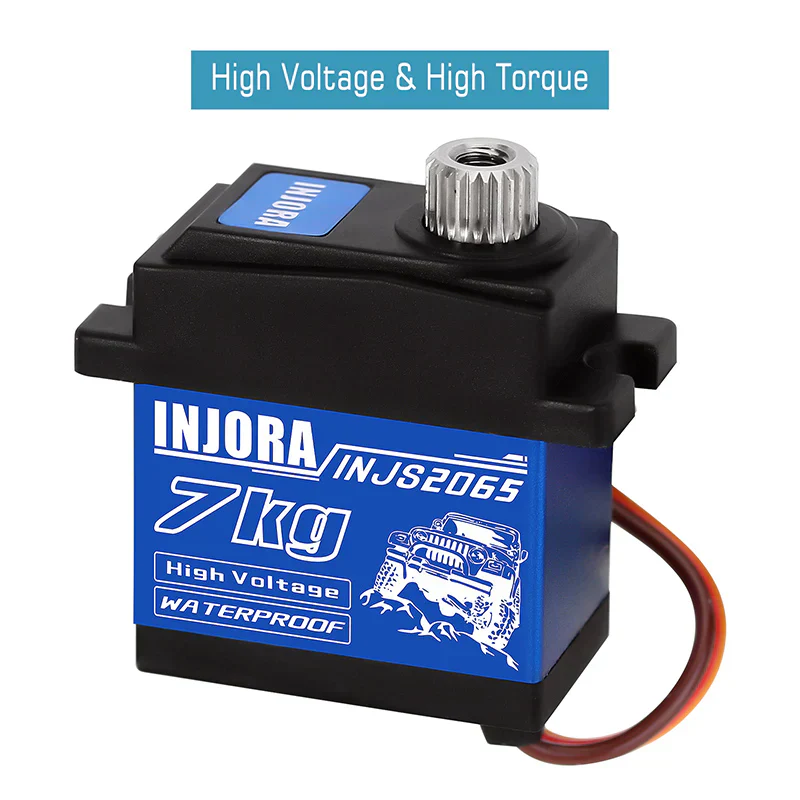 INJORA 7KG 2065 Digital Servo Waterproof High Voltage Sub Micro Shift Servo - Image 3