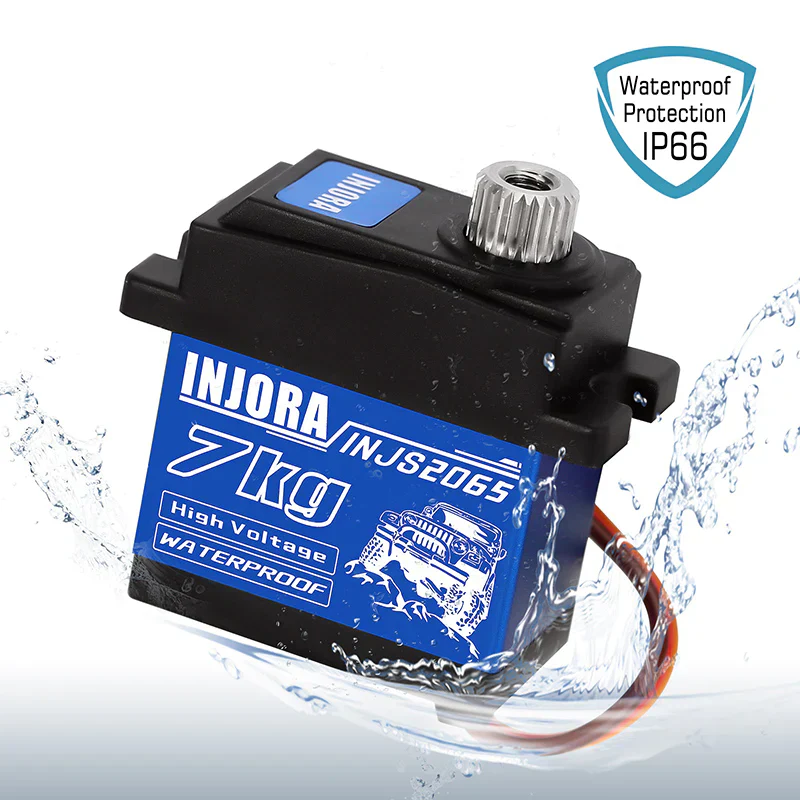 INJORA 7KG 2065 Digital Servo Waterproof High Voltage Sub Micro Shift Servo - Image 4