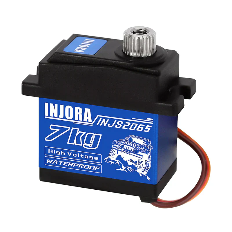 INJORA 7KG High Voltage Waterproof 2065 Digital Servo With Mount For 1/18 TRX4M - Image 6