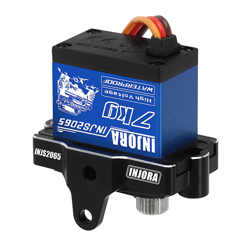 INJORA 7KG High Voltage Waterproof 2065 Digital Servo With Mount For 1/18 TRX4M - Image 7