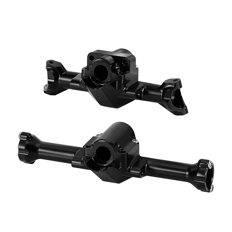 INJORA Aluminum Front & Rear Axle Housings for 1/30 SCX30 - Image 3