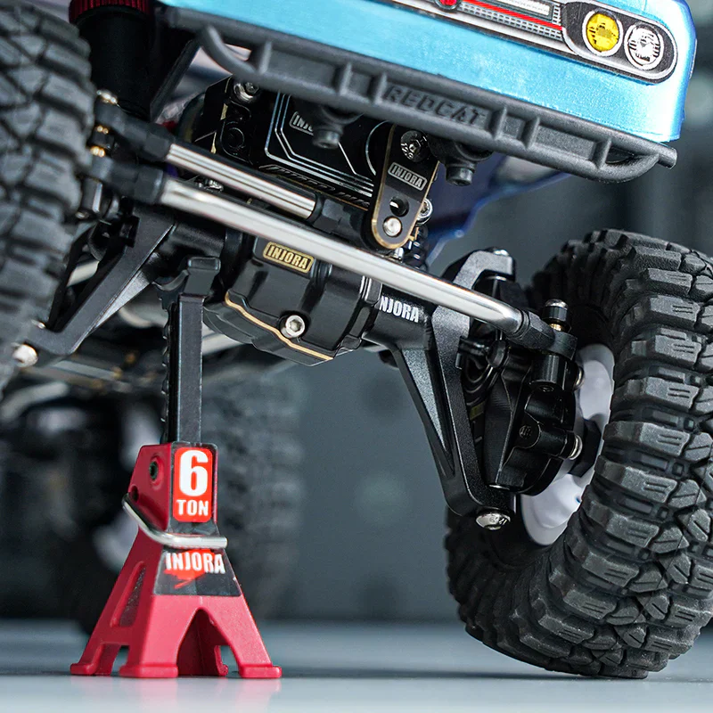 INJORA Aluminum Front Rear Portal Axle Housing for 1/18 Ascent-18 - Image 7