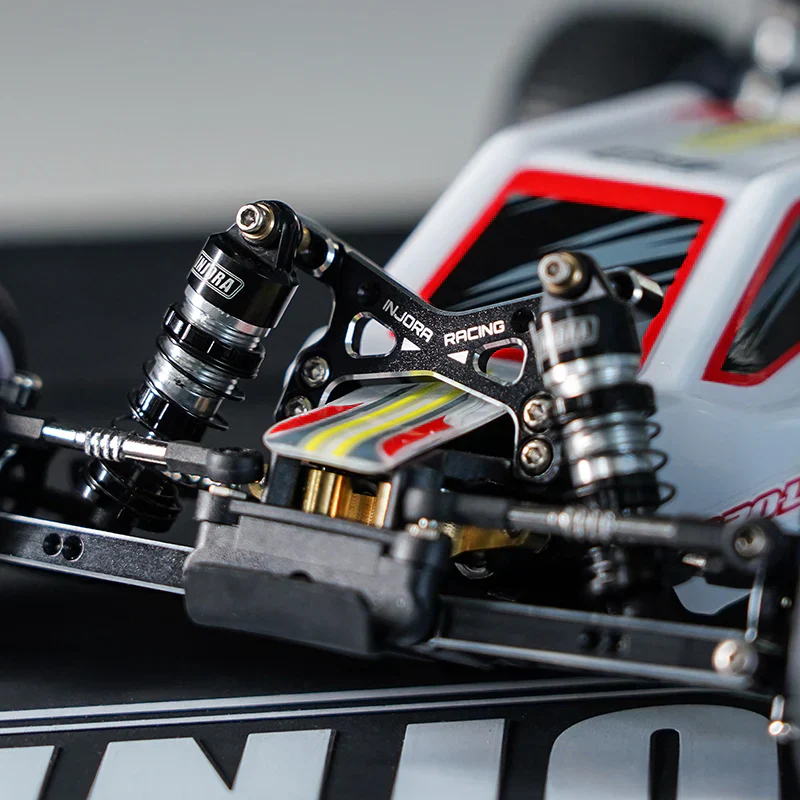 INJORA Aluminum Front Rear Shock Towers for 1/24 Buggy Losi Micro-B - Image 9