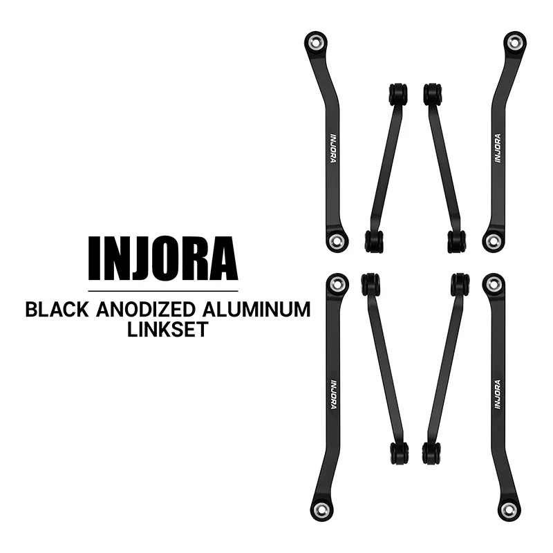 INJORA Aluminum High Clearance Chassis Links for 1/32 Redcat Ascent-32 - Image 6