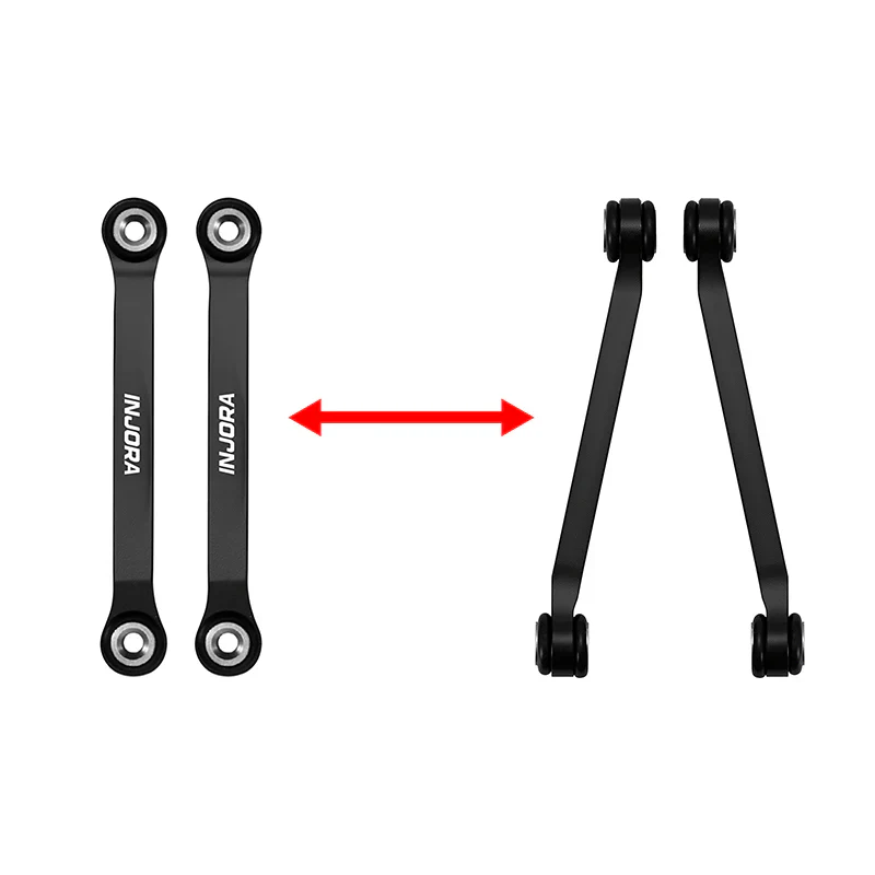 INJORA Aluminum High Clearance Chassis Links for 1/32 Redcat Ascent-32 - Image 7