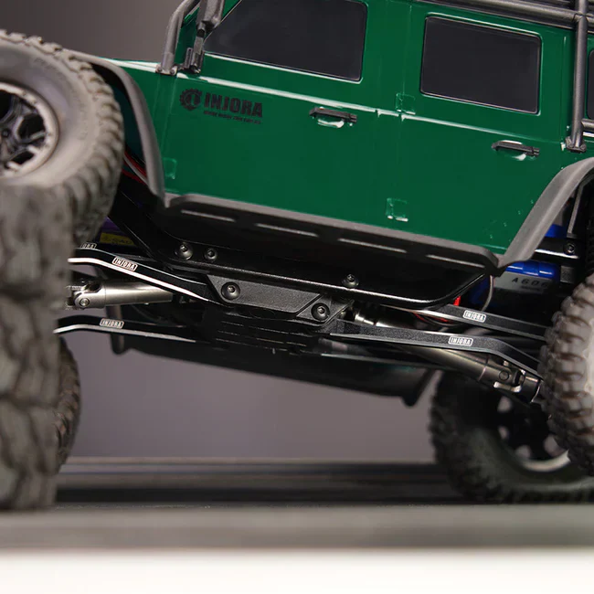 INJORA Aluminum High Clearance Chassis Links Set for 1/18 TRX4M - Image 9