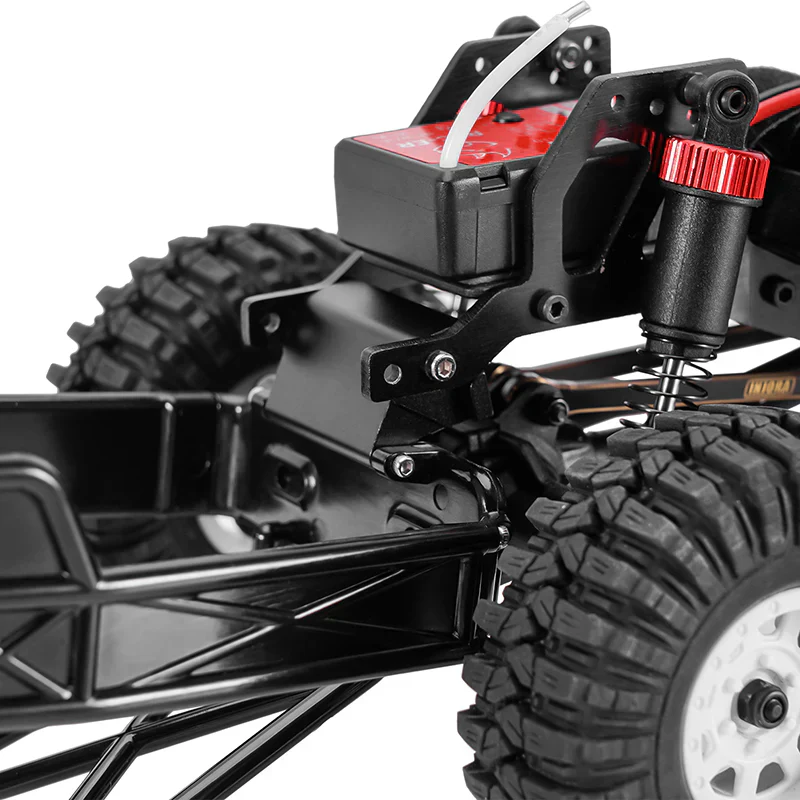INJORA Aluminum IR40 Front Bumper & Rear Mount for 1/18 Redcat Ascent-18 - Image 6
