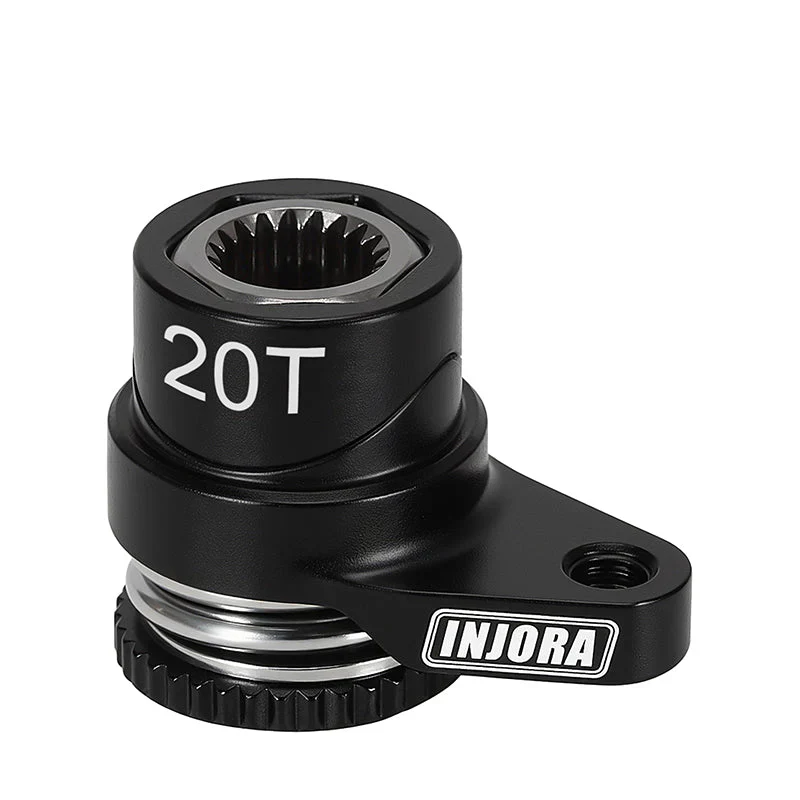 INJORA Aluminum Servo Saver Set for 1/16 Arrma Mojave Grom (20T for stock servo) - Image 4