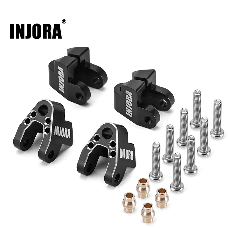 INJORA Aluminum Shock Mount Height Lift Kit For 1/18 TRX4M Defender Bronco