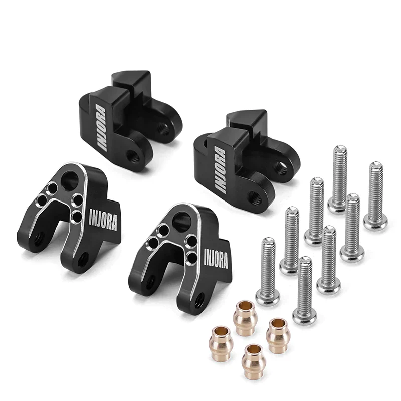 INJORA Aluminum Shock Mount Height Lift Kit For 1/18 TRX4M Defender Bronco - Image 2