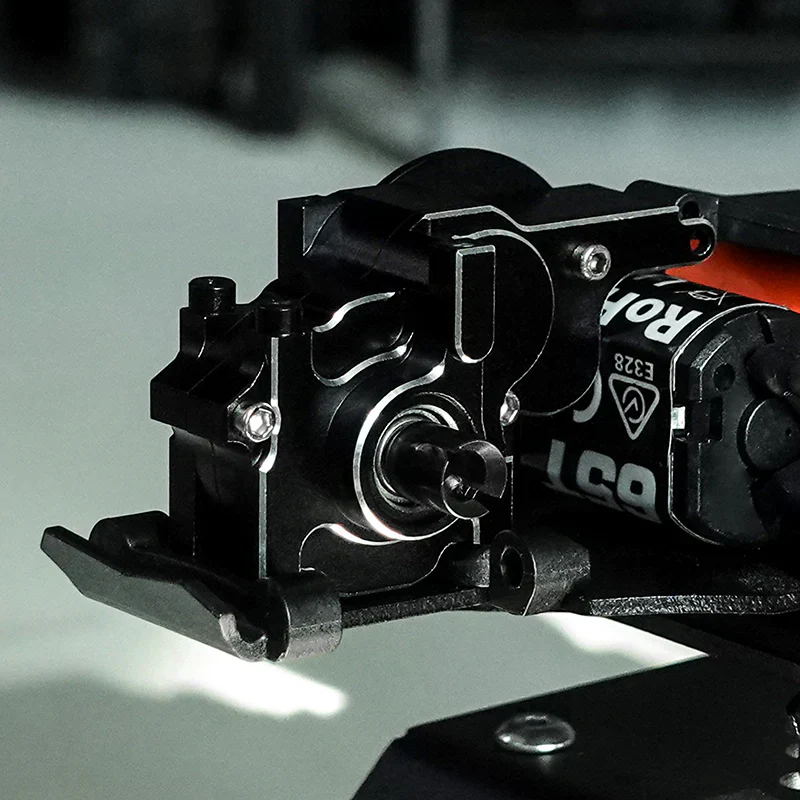 INJORA Aluminum Transmission Housing with Motor Mount & Cover for 1/24 Losi Micro-B - Image 8