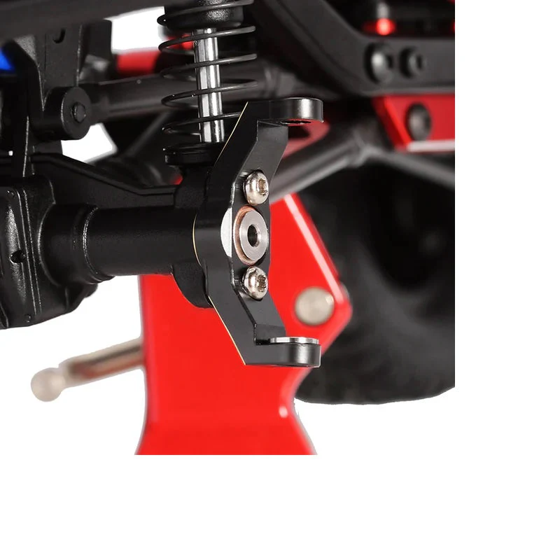INJORA Black Brass Caster Blocks C Hub Carriers For 1/18 TRX4M - Image 2