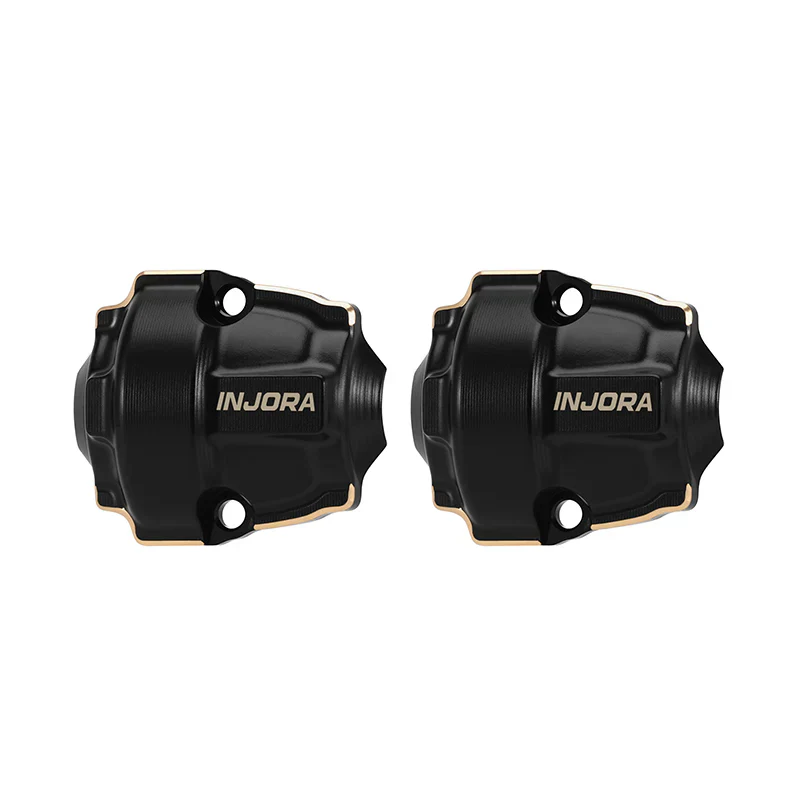 INJORA Black Coating Brass Diff Covers for 1/32 Redcat Ascent-32 - Image 5