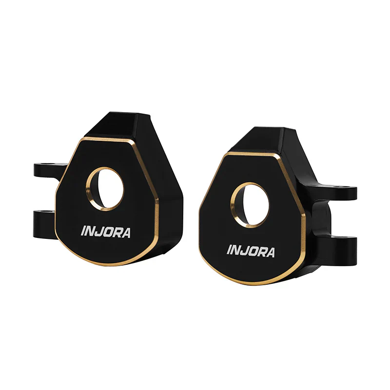 INJORA Black Coating Brass Steering Knuckles for 1/32 Redcat Ascent-32 - Image 3