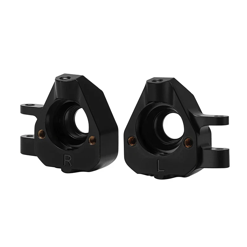 INJORA Black Coating Brass Steering Knuckles for 1/32 Redcat Ascent-32 - Image 5