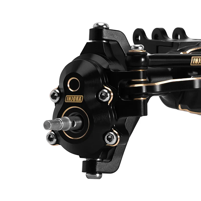 INJORA Brass & Aluminum Complete Portal Front & Rear Axles  for 1/18 Redcat Ascent-18 - Image 3