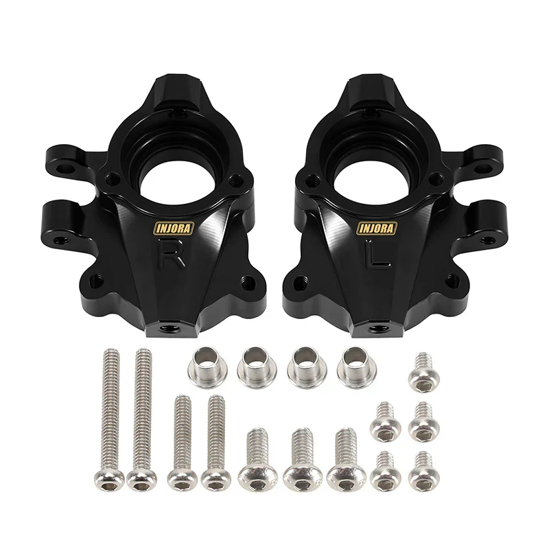 INJORA Brass Front Outer Portal Housings Steering Knuckles For 1/18 Redcat Ascent18