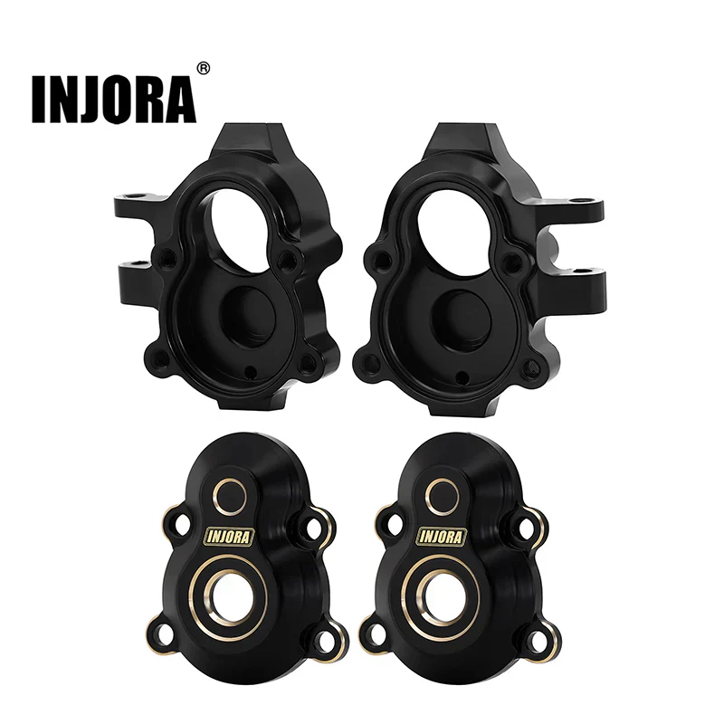 INJORA Brass Front Outer Portal Housings Steering Knuckles For 1/18 Redcat Ascent18 - Image 2