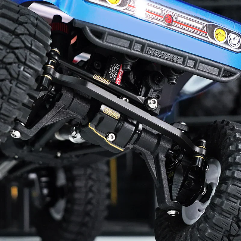 INJORA Brass Front Rear Diff Covers For 1/18 Redcat Ascent18 - Image 9