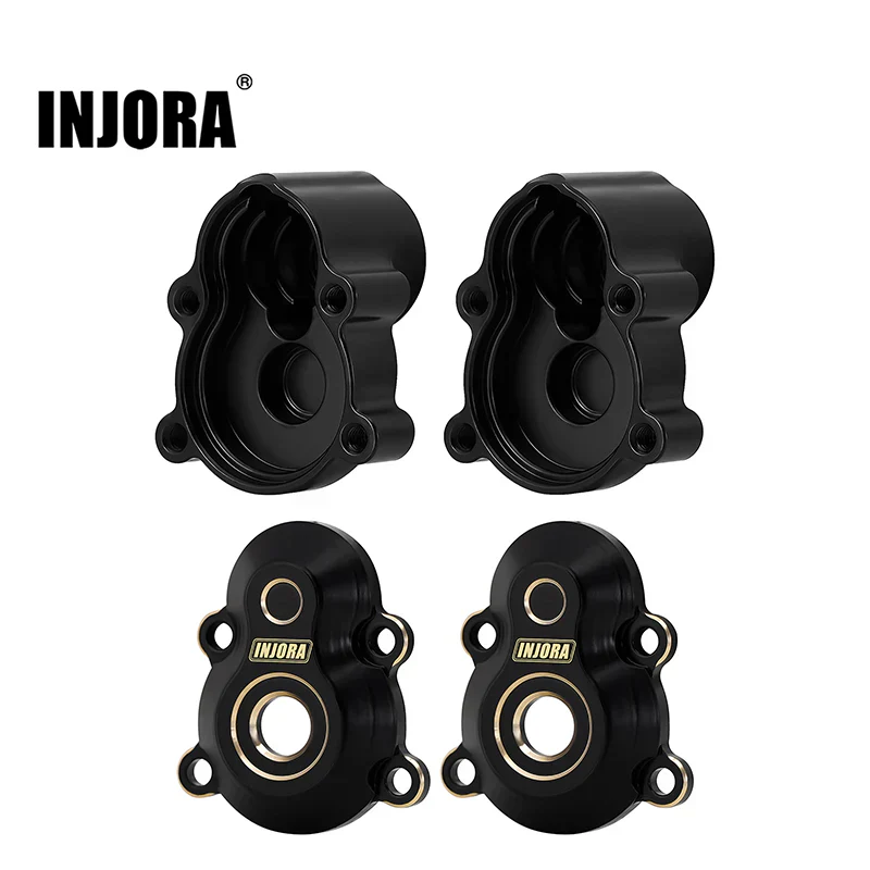 INJORA Brass Rear Outer Portal Housing Set For 1/18 Redcat Ascent18 - Image 2