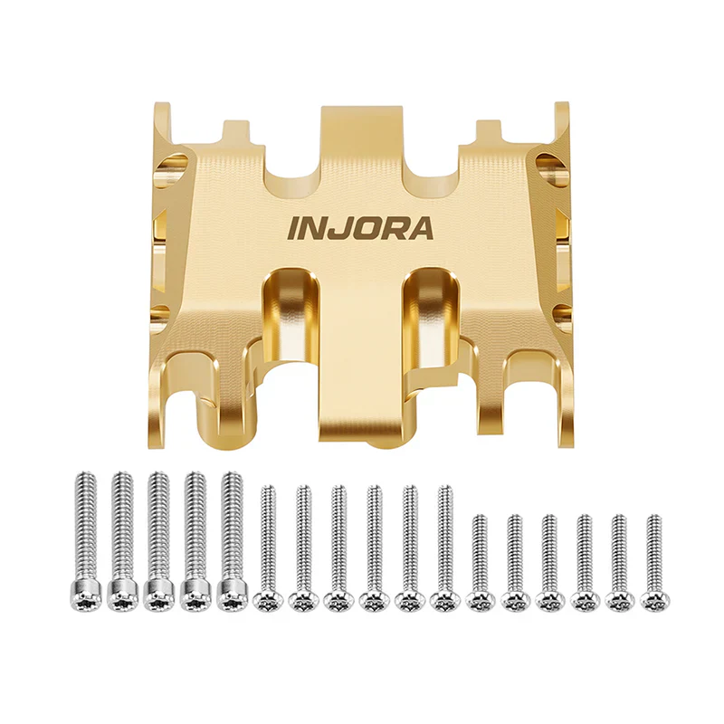 INJORA Brass Skid Plate for 1/30 Axial SCX30 - Image 2