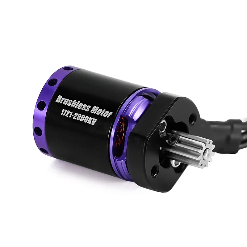 INJORA Brushless Motor 1721 Purple Viper for 1/18 TRX4M/ Ascent-18 - Image 3