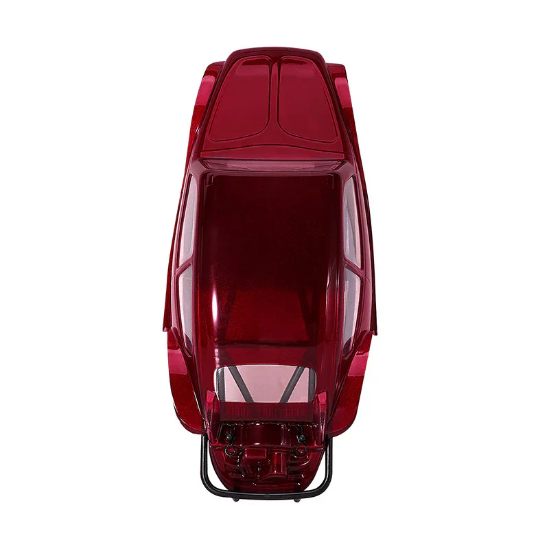 INJORA BUG24 Body with Interior for 1/24 SCX24 C10 JLU Bronco Base Camp - Burgundy - Image 4