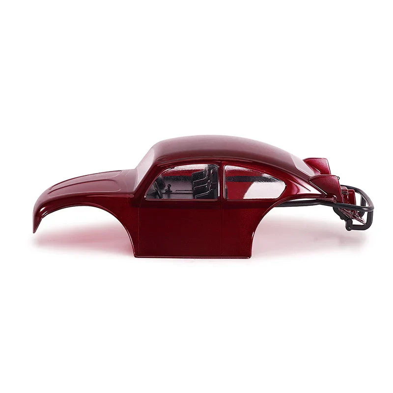 INJORA BUG24 Body with Interior for 1/24 SCX24 C10 JLU Bronco Base Camp - Burgundy - Image 6