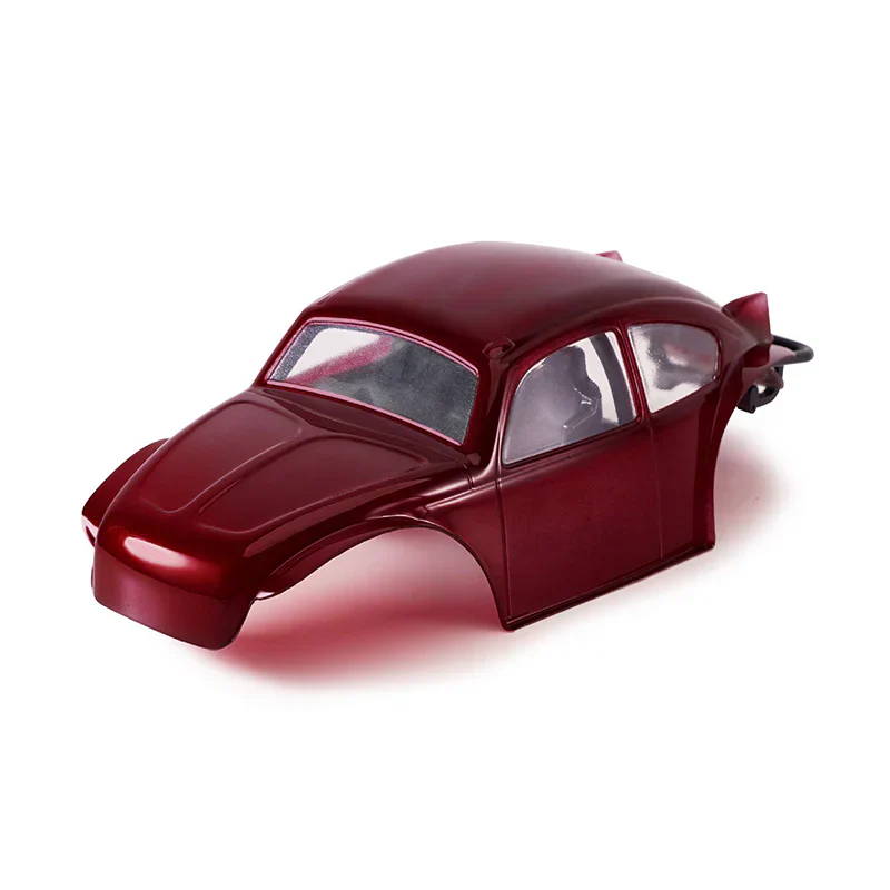 INJORA BUG24 Body with Interior for 1/24 SCX24 C10 JLU Bronco Base Camp - Burgundy - Image 7