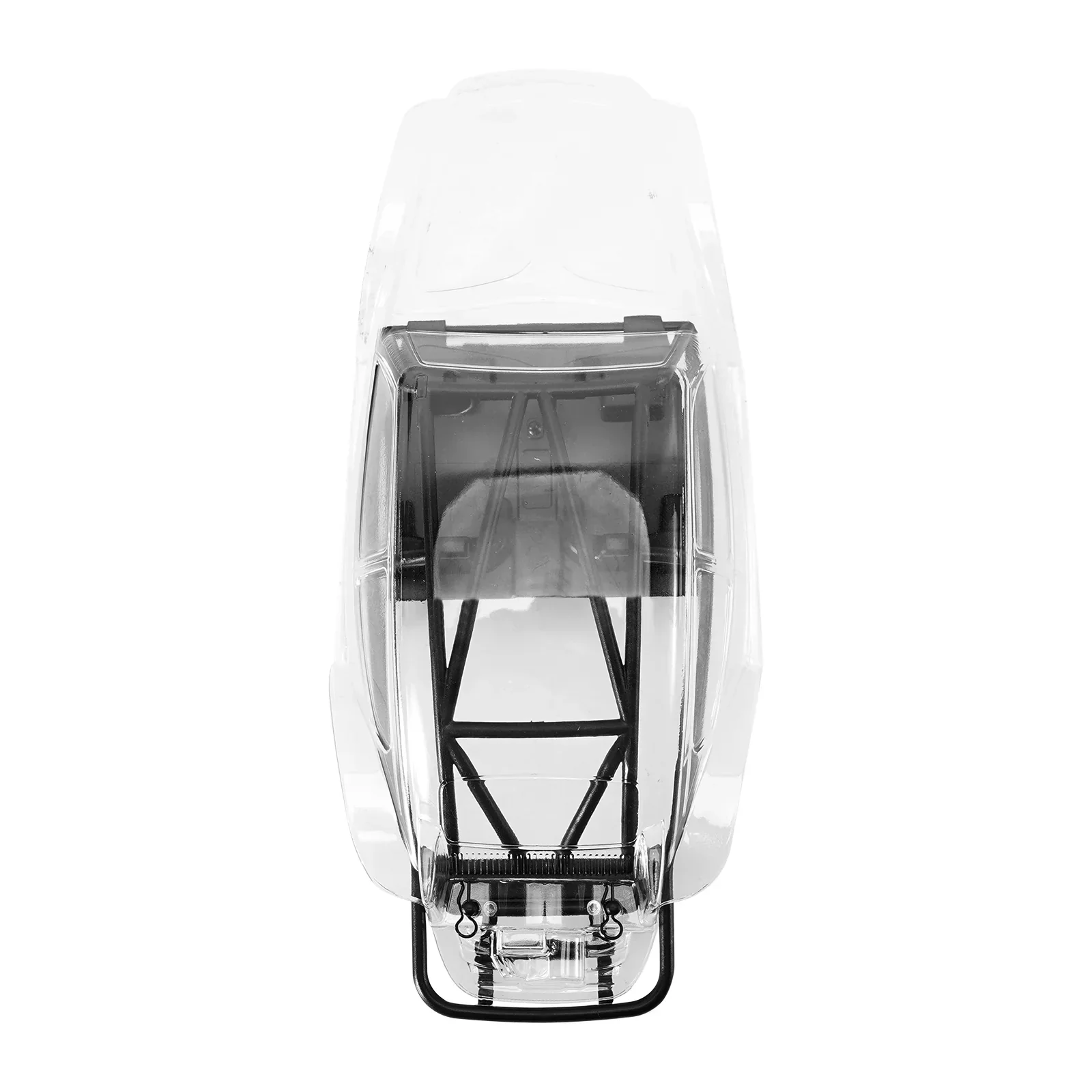 INJORA BUG24 Body with Interior for 1/24 SCX24 C10 JLU Bronco Base Camp - Clear - Image 6