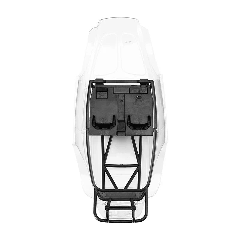 INJORA BUG24 Body with Interior for 1/24 SCX24 C10 JLU Bronco Base Camp - Clear - Image 7
