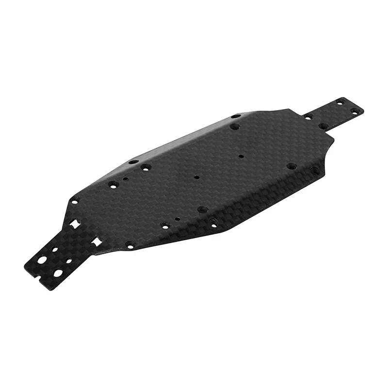 INJORA Carbon Fiber Chassis for 1/24 Buggy Losi Micro-B (8g) - Image 3