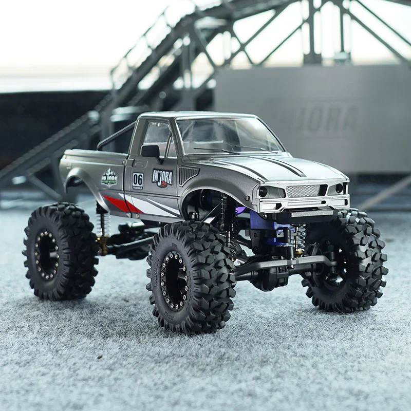 INJORA Clear Windows for 1/18 TRX4M IR60 Pickup Hard Body - Image 7
